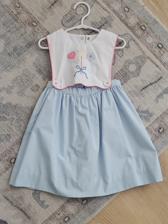 The Beaufort Bonnet Company Other - The Beaufort Bonnet Company Toddler Girls Brady Button Dress Wand Sz4T